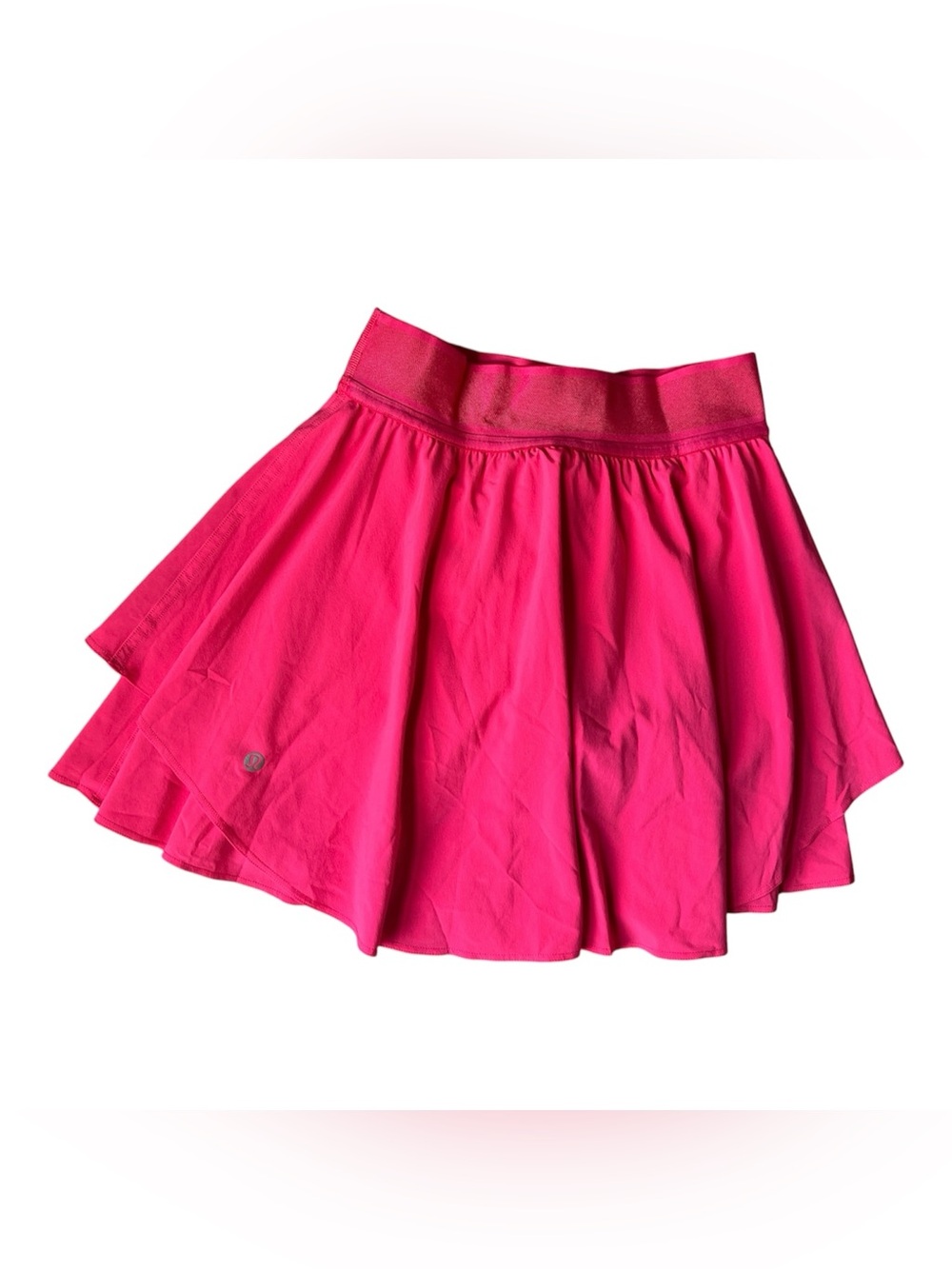 Lululemon Pace Rival Mid-Rise Skirt Long Tall Tennis Pink Womens Size 2 NWOT HTF